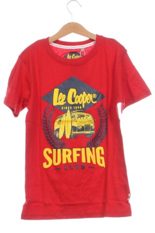Dziecięcy T-shirt Lee Cooper, Rozmiar 11-12y/ 152-158 cm, Kolor Czerwony, Cena 37,18 zł