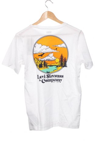 Kinder T-Shirt Levi's, Größe 15-18y/ 170-176 cm, Farbe Weiß, Preis 26,29 €