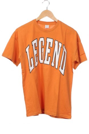 Детска тениска Lindex, Размер 12-13y/ 158-164 см, Цвят Оранжев, Цена 11,68 лв.