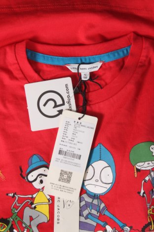 Dziecięcy T-shirt Little Marc Jacobs, Rozmiar 11-12y/ 152-158 cm, Kolor Czerwony, Cena 170,59 zł