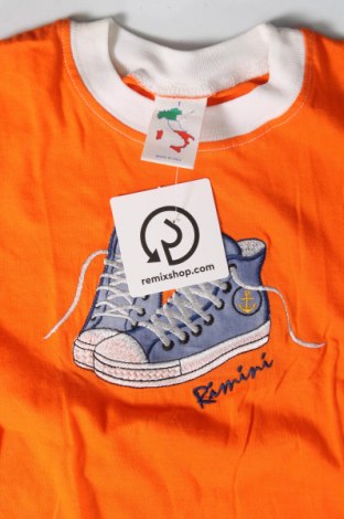 Dziecięcy T-shirt Made In Italy, Rozmiar 9-12m/ 74-80 cm, Kolor Pomarańczowy, Cena 15,41 zł