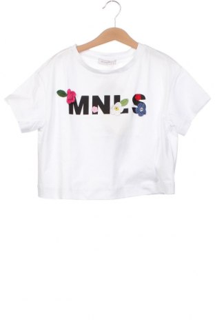Παιδικό μπλουζάκι Monnalisa, Μέγεθος 6-7y/ 122-128 εκ., Χρώμα Λευκό, Τιμή 18,80 €