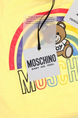 Kinder T-Shirt Moschino, Größe 3-6m/ 62-68 cm, Farbe Gelb, Preis 36,54 €