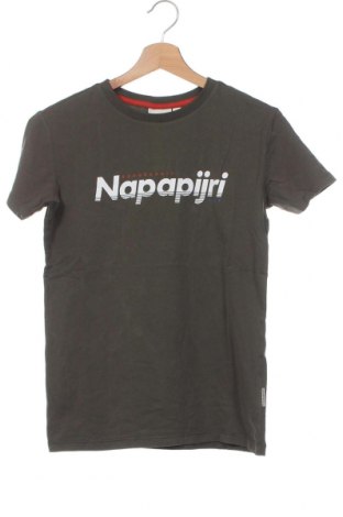 Dziecięcy T-shirt Napapijri, Rozmiar 13-14y/ 164-168 cm, Kolor Zielony, Cena 97,24 zł