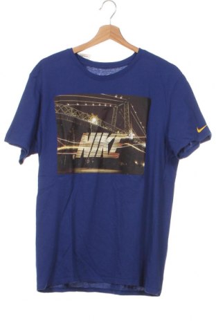 Детска тениска Nike, Размер 14-15y/ 168-170 см, Цвят Син, Цена 72,60 лв.