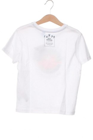 Детска тениска Okaidi, Размер 4-5y/ 110-116 см, Цвят Бял, Цена 16,00 лв.