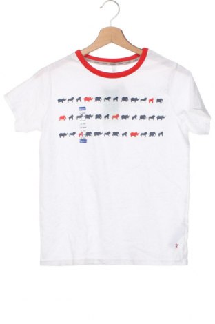 Детска тениска Okaidi, Размер 11-12y/ 152-158 см, Цвят Бял, Цена 9,92 лв.