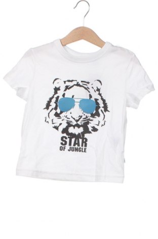 Детска тениска Okaidi, Размер 18-24m/ 86-98 см, Цвят Бял, Цена 16,00 лв.