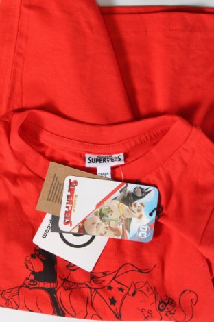 Tricou pentru copii Oviesse, Mărime 6-7y/ 122-128 cm, Culoare Roșu, Preț 42,11 Lei