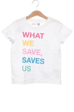 Παιδικό μπλουζάκι Oviesse, Μέγεθος 7-8y/ 128-134 εκ., Χρώμα Λευκό, Τιμή 7,10 €