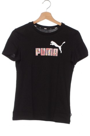 Детска тениска PUMA, Размер 12-13y/ 158-164 см, Цвят Черен, Цена 49,47 лв.