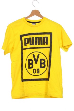 Dziecięcy T-shirt PUMA, Rozmiar 13-14y/ 164-168 cm, Kolor Żółty, Cena 76,25 zł
