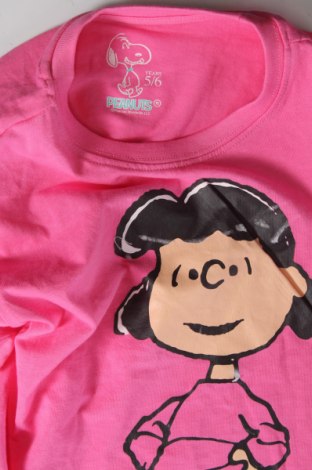Детска тениска Peanuts, Размер 5-6y/ 116-122 см, Цвят Розов, Цена 16,00 лв.