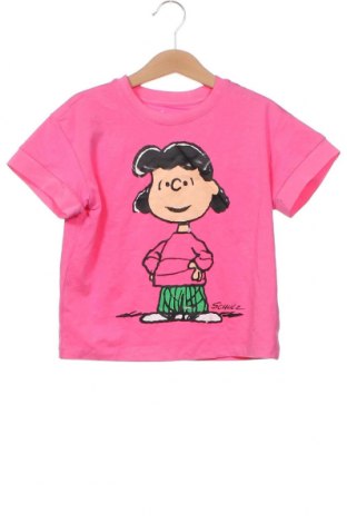 Kinder T-Shirt Peanuts, Größe 5-6y/ 116-122 cm, Farbe Rosa, Preis 6,19 €