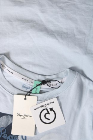Детска тениска Pepe Jeans, Размер 7-8y/ 128-134 см, Цвят Син, Цена 42,33 лв.