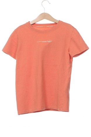Детска тениска Pepe Jeans, Размер 7-8y/ 128-134 см, Цвят Оранжев, Цена 42,33 лв.