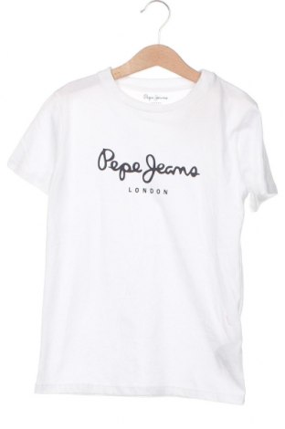 Детска тениска Pepe Jeans, Размер 7-8y/ 128-134 см, Цвят Бял, Цена 25,50 лв.