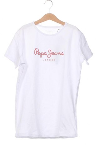 Tricou pentru copii Pepe Jeans, Mărime 15-18y/ 170-176 cm, Culoare Alb, Preț 134,21 Lei