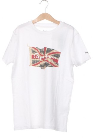 Kinder T-Shirt Pepe Jeans, Größe 11-12y/ 152-158 cm, Farbe Weiß, Preis € 22,35