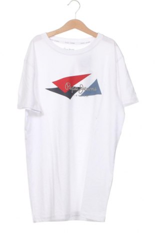 Kinder T-Shirt Pepe Jeans, Größe 15-18y/ 170-176 cm, Farbe Weiß, Preis 15,77 €