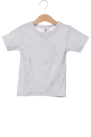 Kinder T-Shirt Petit Bateau, Größe 18-24m/ 86-98 cm, Farbe Grau, Preis € 5,52
