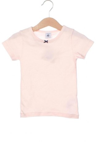 Παιδικό μπλουζάκι Petit Bateau, Μέγεθος 18-24m/ 86-98 εκ., Χρώμα Ρόζ , Τιμή 10,52 €