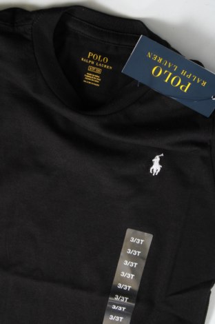 Παιδικό μπλουζάκι Polo By Ralph Lauren, Μέγεθος 2-3y/ 98-104 εκ., Χρώμα Μαύρο, Τιμή 29,90 €