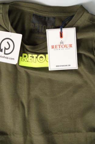 Tricou pentru copii Retour Jeans, Mărime 7-8y/ 128-134 cm, Culoare Verde, Preț 81,58 Lei