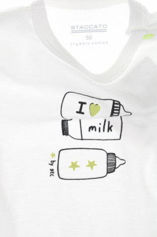 Kinder T-Shirt Staccato, Größe 0-1m/ 50 cm, Farbe Weiß, Preis € 5,95