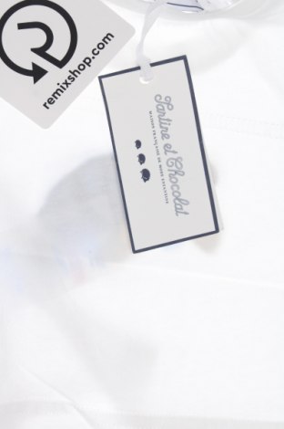 Dziecięcy T-shirt Tartine et Chocolat, Rozmiar 0-1m/ 50 cm, Kolor Biały, Cena 125,28 zł