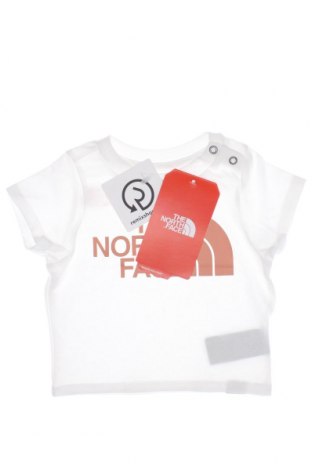 Детска тениска The North Face, Размер 2-3m/ 56-62 см, Цвят Бял, Цена 28,80 лв.