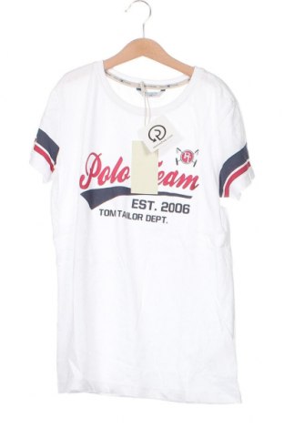Детска тениска Tom Tailor, Размер 13-14y/ 164-168 см, Цвят Бял, Цена 33,00 лв.