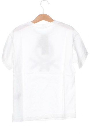 Kinder T-Shirt United Colors Of Benetton, Größe 6-7y/ 122-128 cm, Farbe Weiß, Preis 17,01 €