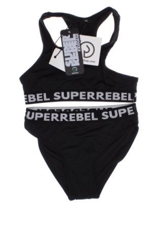 Kinderbadeanzug Super Rebel, Größe 4-5y/ 110-116 cm, Farbe Schwarz, Preis 9,74 €