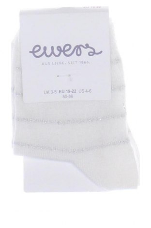 Kinder Socken Ewers, Größe 12-18m/ 80-86 cm, Farbe Weiß, Preis 11,34 €