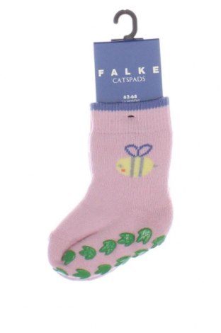 Детски чорапи Falke, Размер 3-6m/ 62-68 см, Цвят Розов, Цена 21,84 лв.