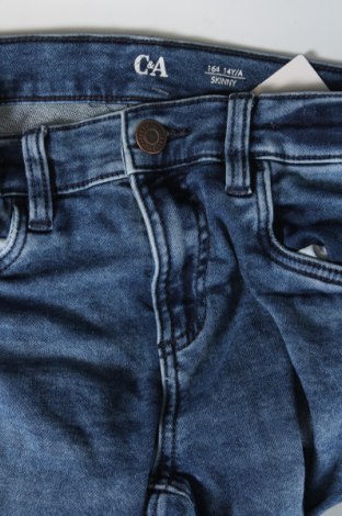 Detské džínsy  C&A, Veľkosť 13-14y/ 164-168 cm, Farba Modrá, Cena  5,80 €