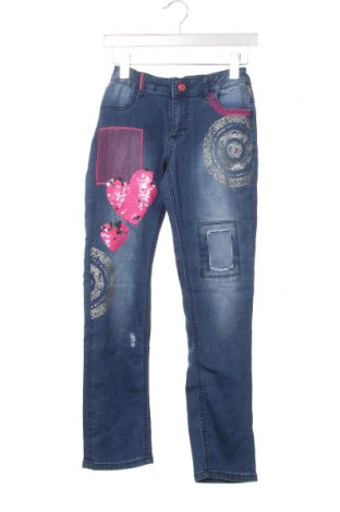 Detské džínsy  Desigual, Veľkosť 10-11y/ 146-152 cm, Farba Modrá, Cena  15,31 €