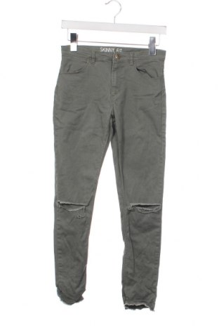 Dětské džíny  H&M, Velikost 13-14y/ 164-168 cm, Barva Zelená, Cena  81,00 Kč