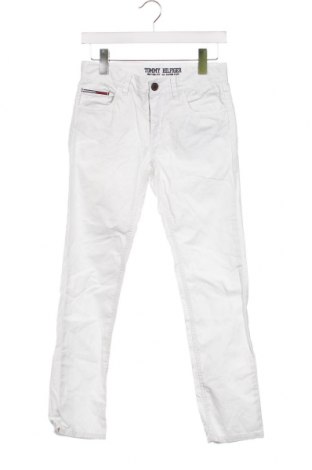Dziecięce jeansy Tommy Hilfiger, Rozmiar 11-12y/ 152-158 cm, Kolor Biały, Cena 66,94 zł