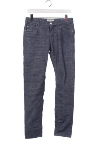 Pantaloni de catifea reiată, pentru copii, Mărime 12-13y/ 158-164 cm, Culoare Albastru, Preț 10,36 Lei