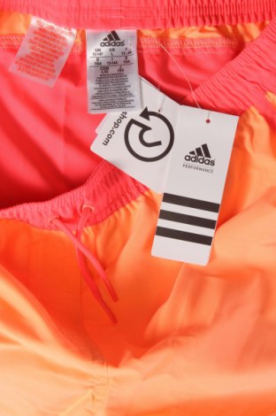 Детски къс панталон Adidas, Размер 13-14y/ 164-168 см, Цвят Оранжев, Цена 31,86 лв.