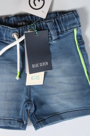 Детски къс панталон Blue Seven, Размер 18-24m/ 86-98 см, Цвят Син, Цена 13,26 лв.