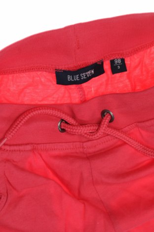 Детски къс панталон Blue Seven, Размер 2-3y/ 98-104 см, Цвят Червен, Цена 15,30 лв.