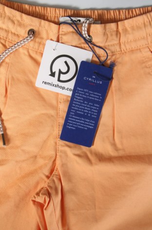 Pantaloni scurți pentru copii Cyrillus, Mărime 7-8y/ 128-134 cm, Culoare Portocaliu, Preț 178,95 Lei