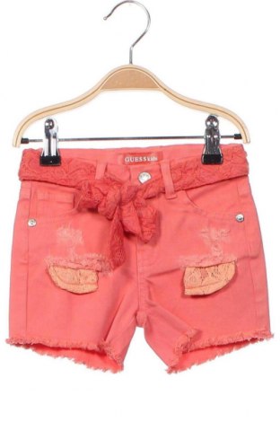 Dětské krátké kalhoty  Guess, Velikost 18-24m/ 86-98 cm, Barva Červená, Cena  881,00 Kč