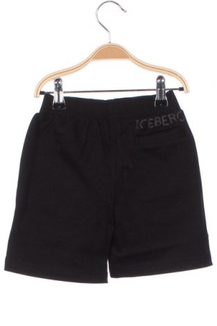 Детски къс панталон Iceberg, Размер 3-4y/ 104-110 см, Цвят Черен, Цена 66,72 лв.