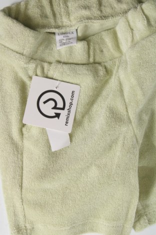Детски къс панталон Lindex, Размер 2-3y/ 98-104 см, Цвят Зелен, Цена 17,82 лв.