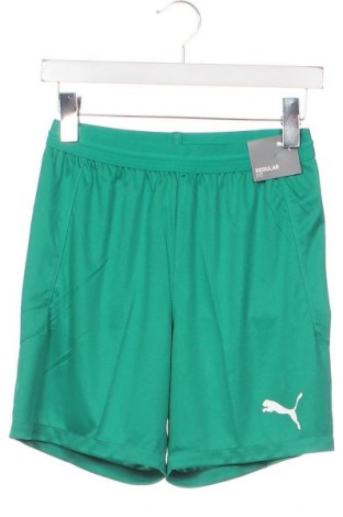 Детски къс панталон PUMA, Размер 13-14y/ 164-168 см, Цвят Зелен, Цена 37,26 лв.