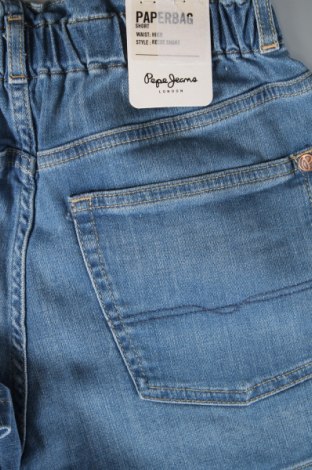 Pantaloni scurți pentru copii Pepe Jeans, Mărime 15-18y/ 170-176 cm, Culoare Albastru, Preț 96,63 Lei